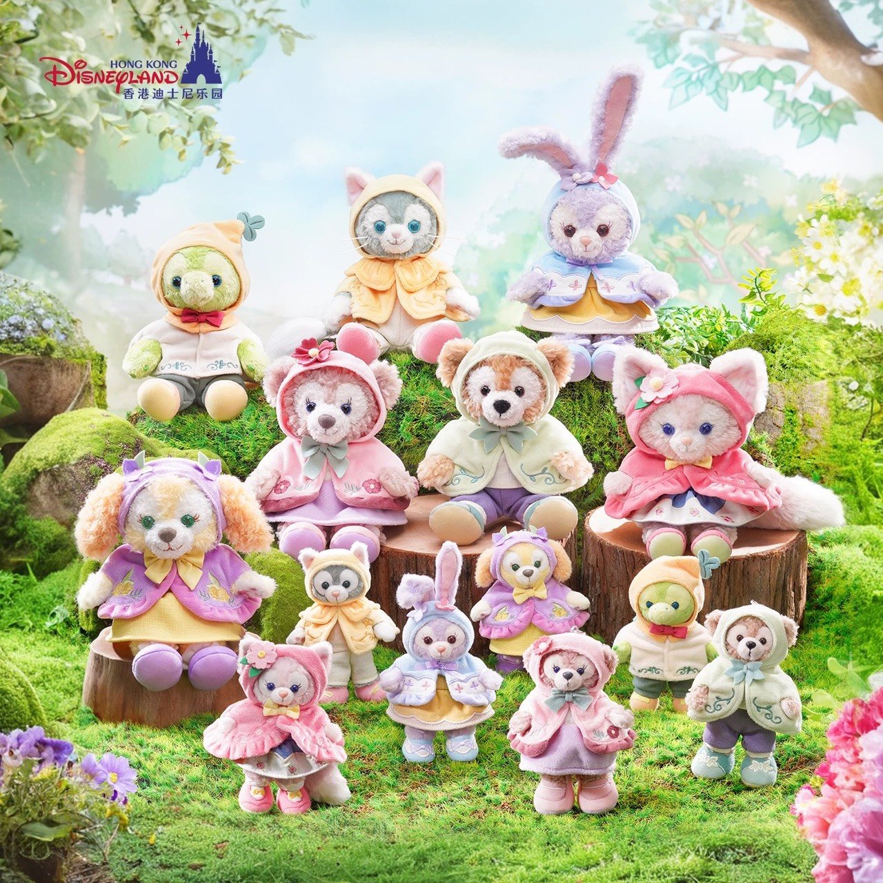 【森林游蹤系列】毛絨掛件(可以掛包包!!)