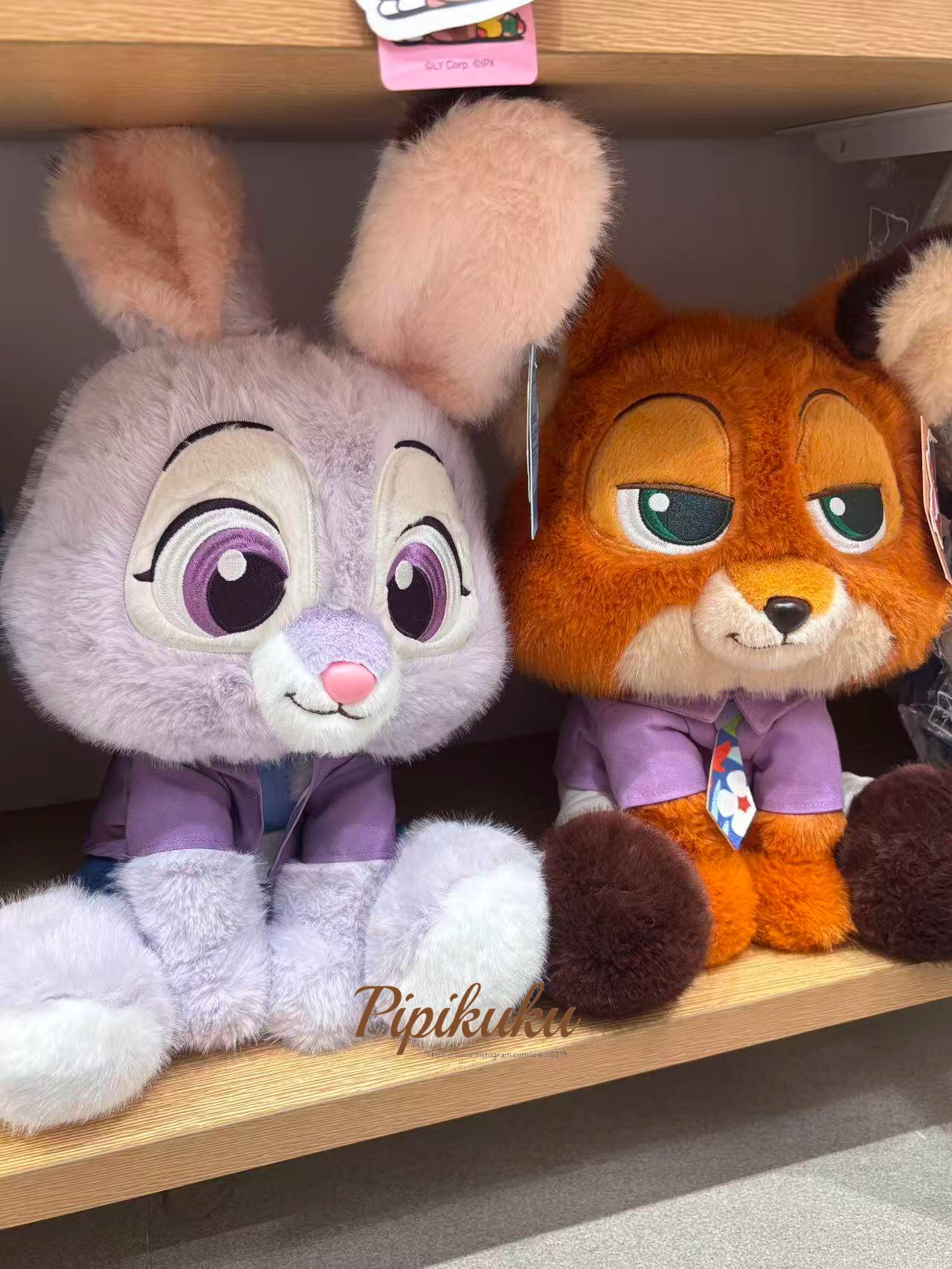 𝐙𝐨𝐨𝐭𝐨𝐩𝐢𝐚海外快閃店《#40cm紫藍中大型坐姿玩偶》