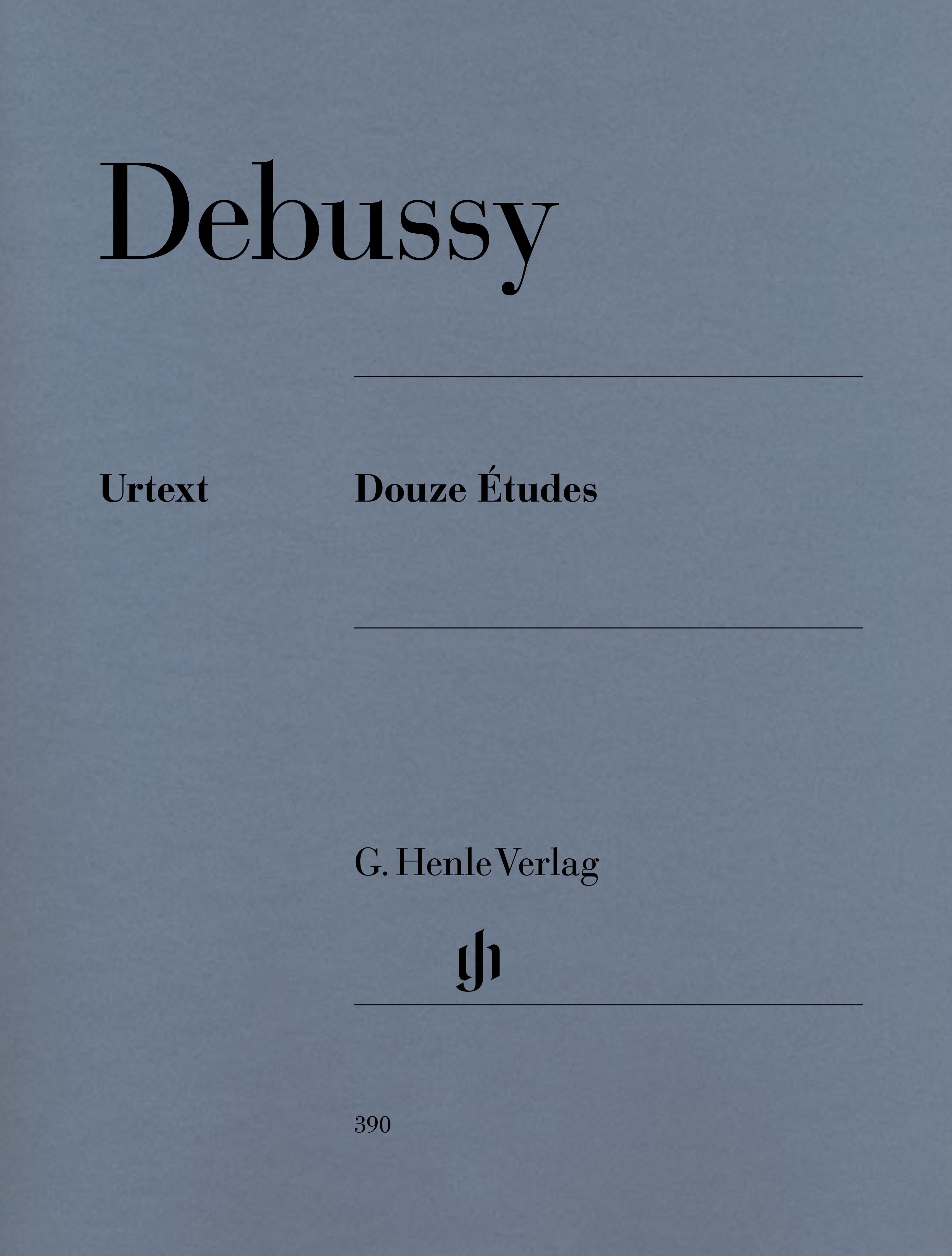 C. Debussy : Douze Etudes   德布西 : 12首練習曲
