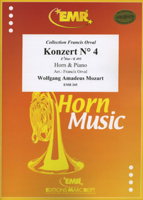 Konzert No. 4 Es-Dur / KV 495 Horn & Piano