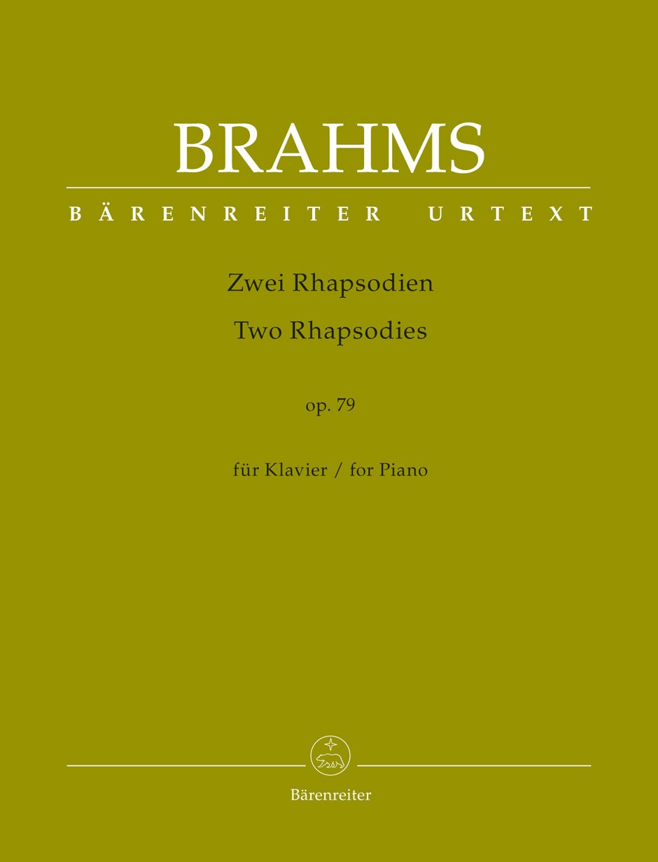 J. Brahms : Two Rhapsodies op. 79
