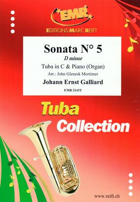 Sonata No. 5 in D minor Tuba in C & Piano (Organ)