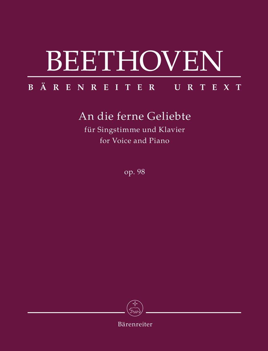 L. v. Beethoven : An die ferne Geliebte op. 98 for Voice and Piano