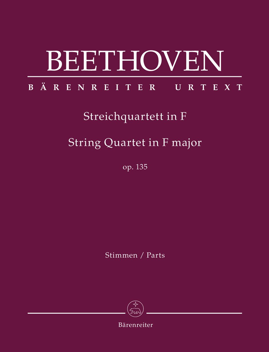 String Quartets in F minor op. 135