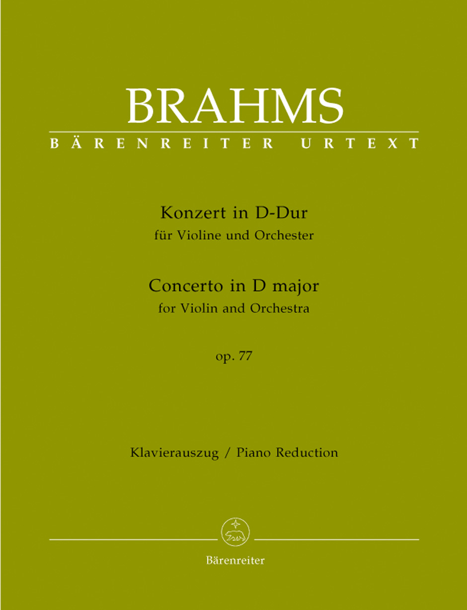 J. Brahms : Concerto for Violin and Orchestra in D major op. 77