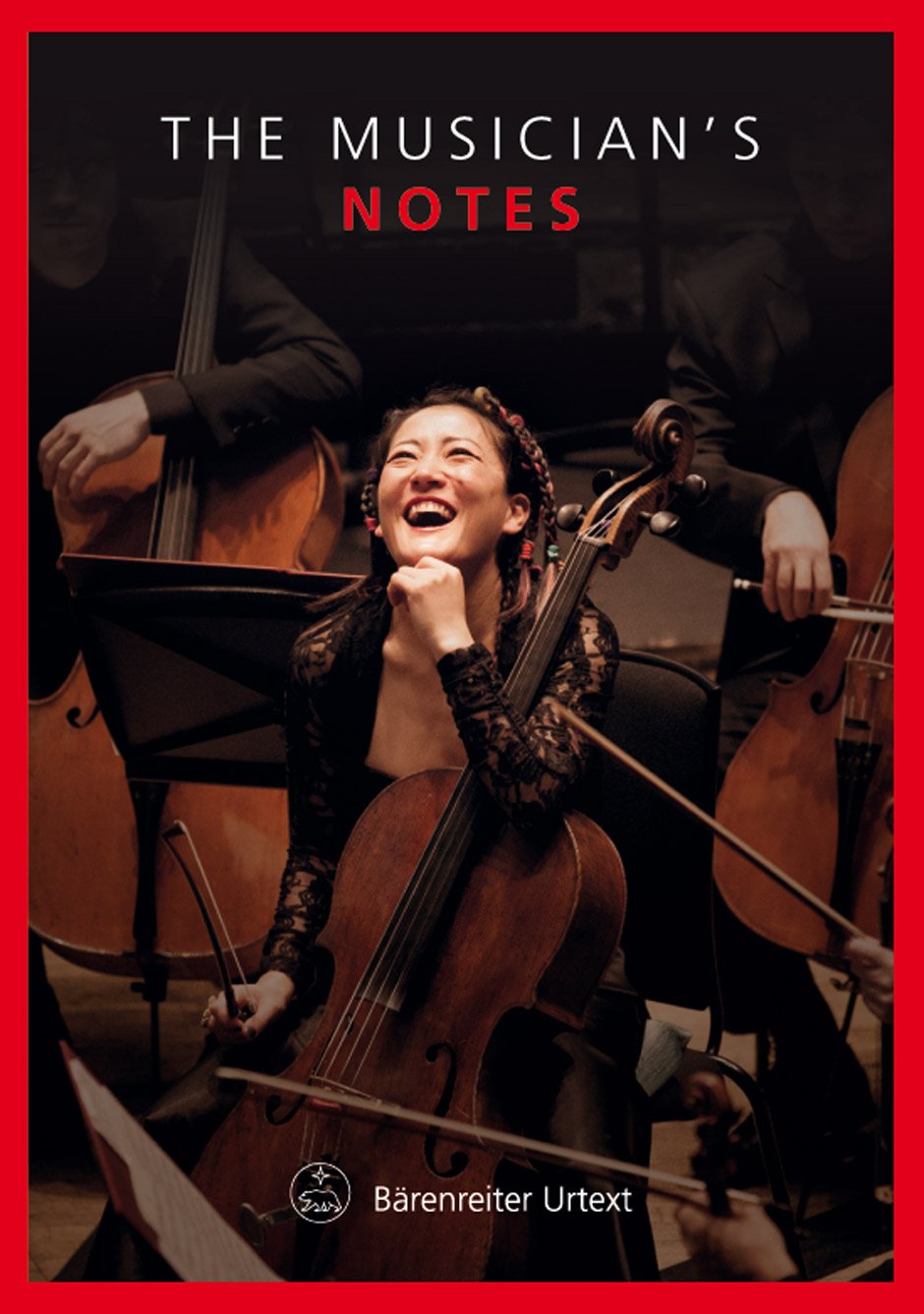 The Musician's Notes Cello 筆記本