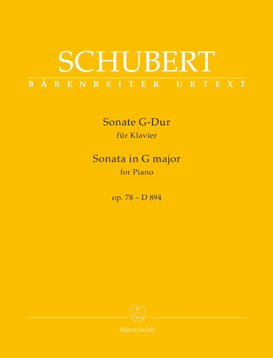 F. Schubert : Sonata in G maj op. 78 D 894