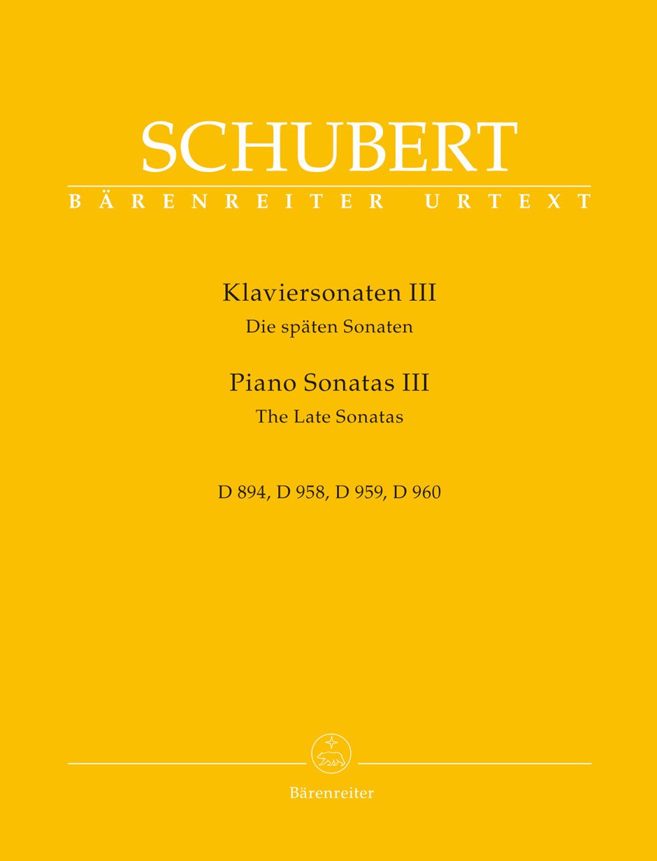 F. Schubert : "Piano Sonatas III Late Sonatas"