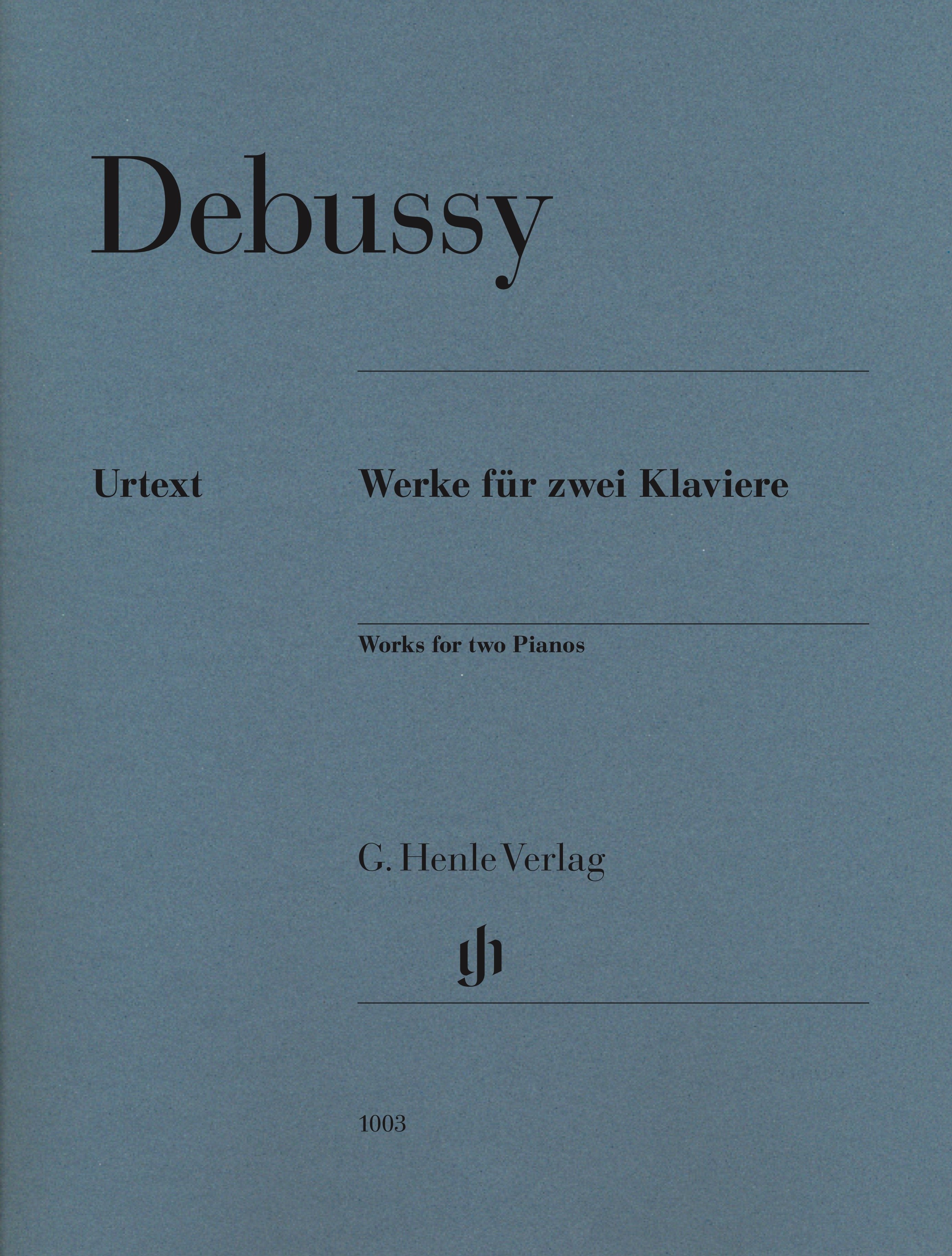C. Debussy : Works for two Pianos  德布西：雙鋼琴作品