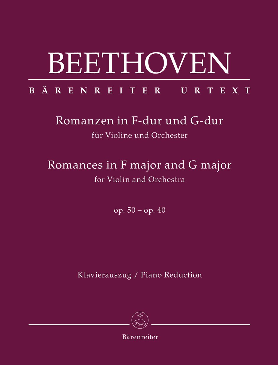 L. v. Beethoven : Romances in F major and G major for Violin and Orchestra op. 50, 40