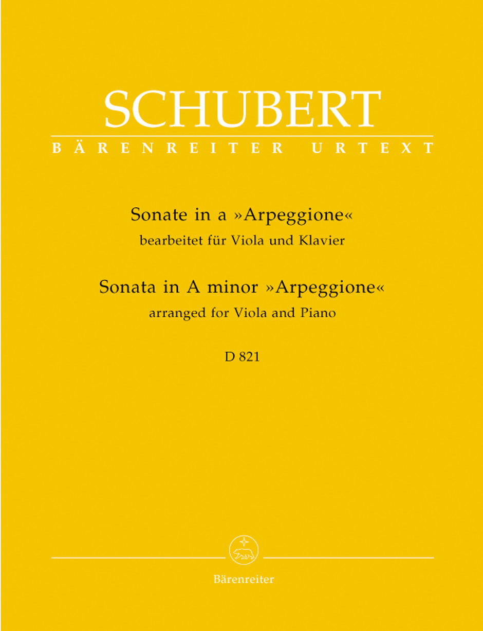 F. Schubert : Sonata in A minor D 821 "Arpeggione"arranged for Viola and Piano