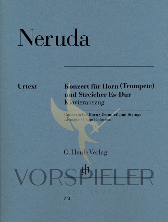 J. B. G. Neruda : Concerto in E flat major   內茹妲：降E大調法國號（小號）與弦樂協奏曲