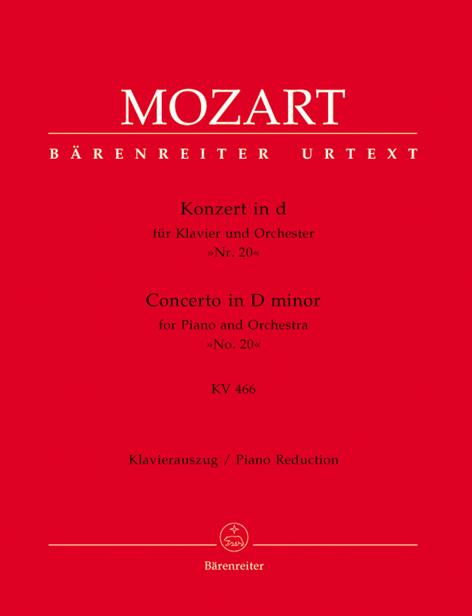 W. A. Mozart : Concerto for Piano no. 20 in D minor K. 466