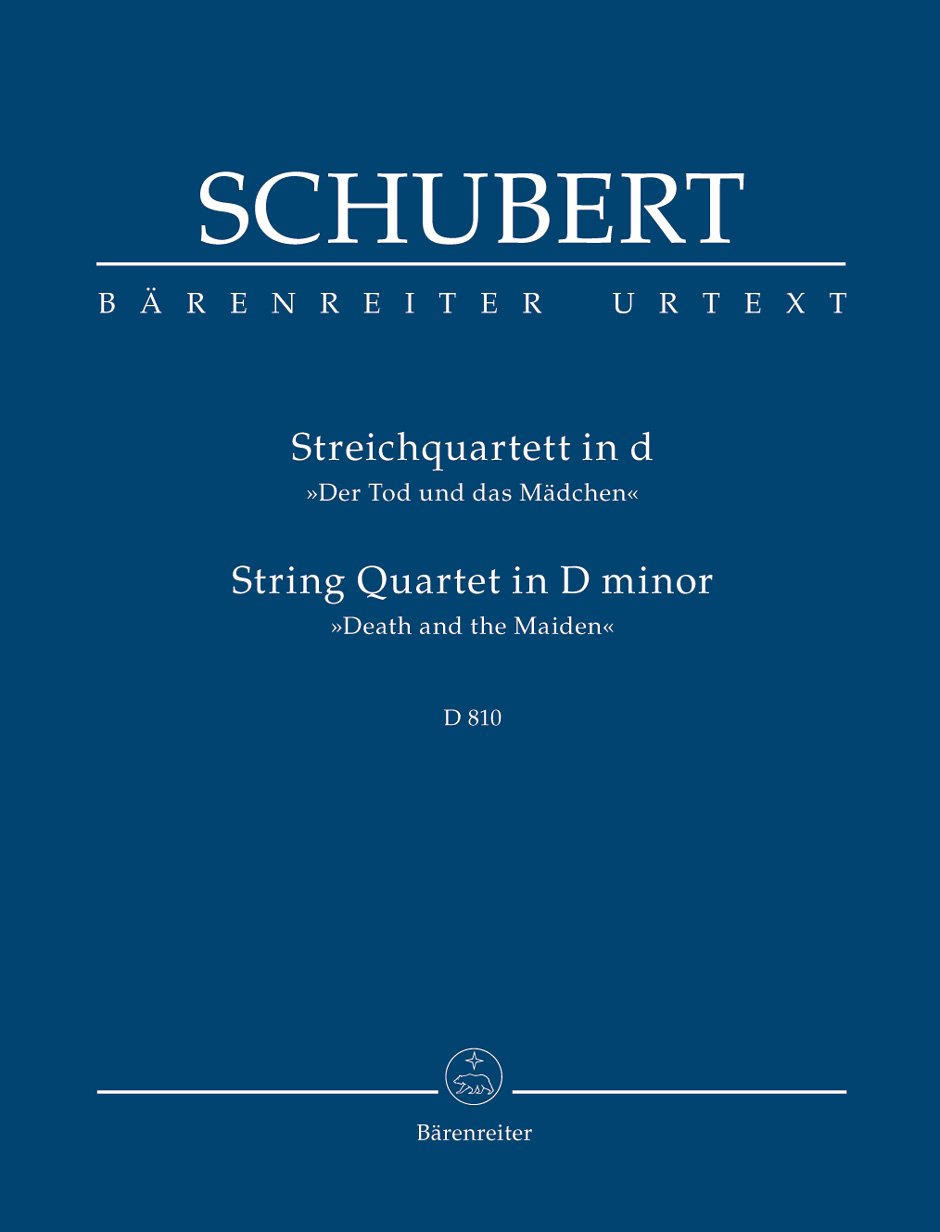 F. Schubert : String Quartet in D min D 810 "Death and the Maiden"  舒伯特：D小調 第十四號 弦樂四重奏 死與少女 作品810