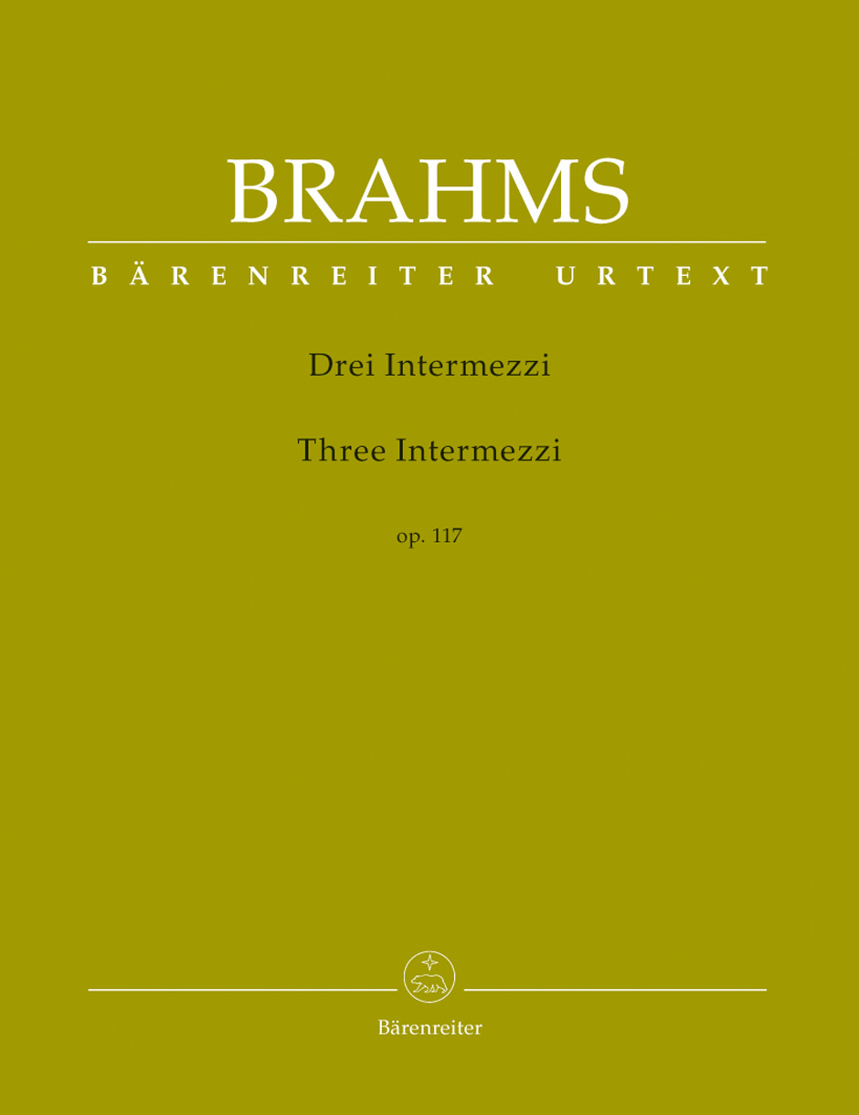 J. Brahms : Three Intermezzi op. 117