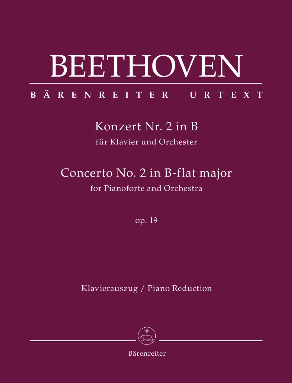 L. v. Beethoven : Concerto No. 2 B-flat major for Pianoforte and Orchestra op. 19