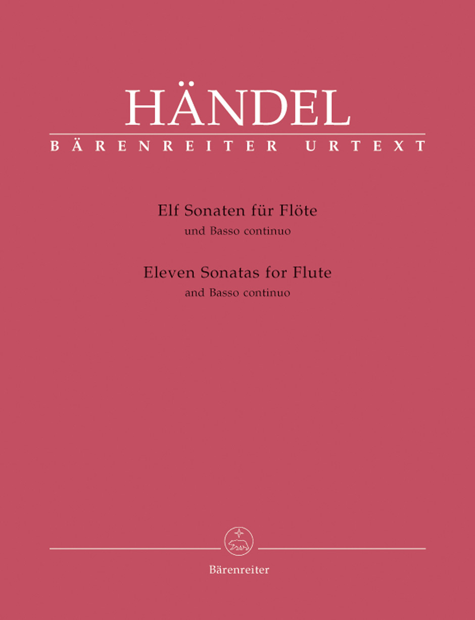 G. F. Händel : Eleven Sonatas for Flute and Basso ContinuoDetailed