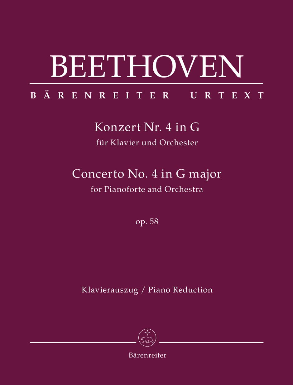 L. v. Beethoven : Concerto No. 4 in G major for Pianoforte and Orchestra op. 58