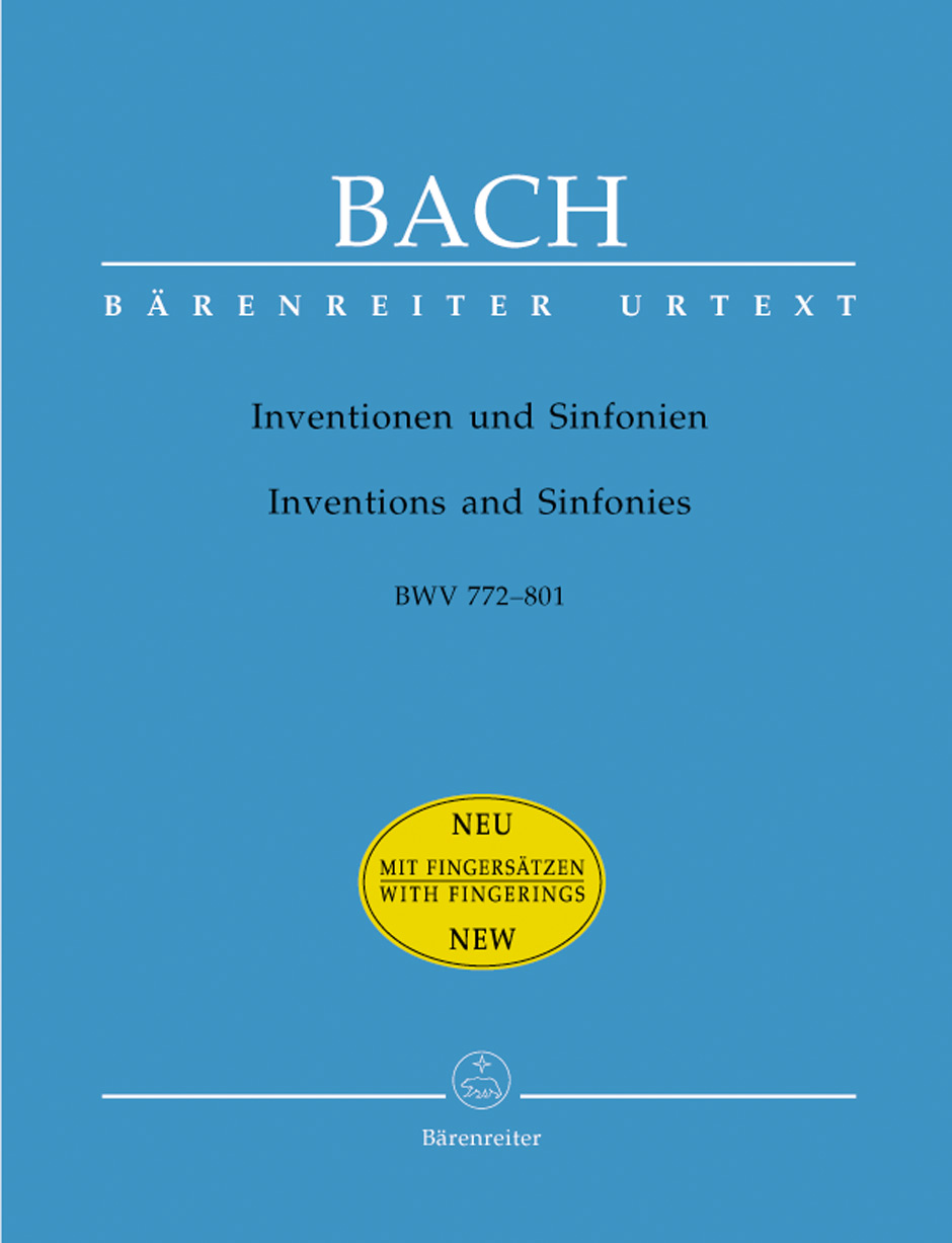J. S. Bach : Inventions and Sinfonias  BWV 772-801