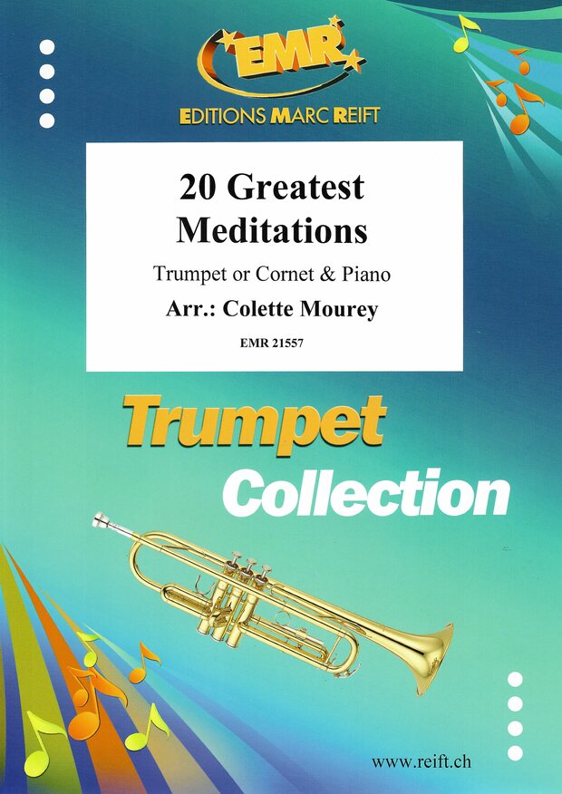 20 Greatest Meditations Trumpet or Cornet & Piano