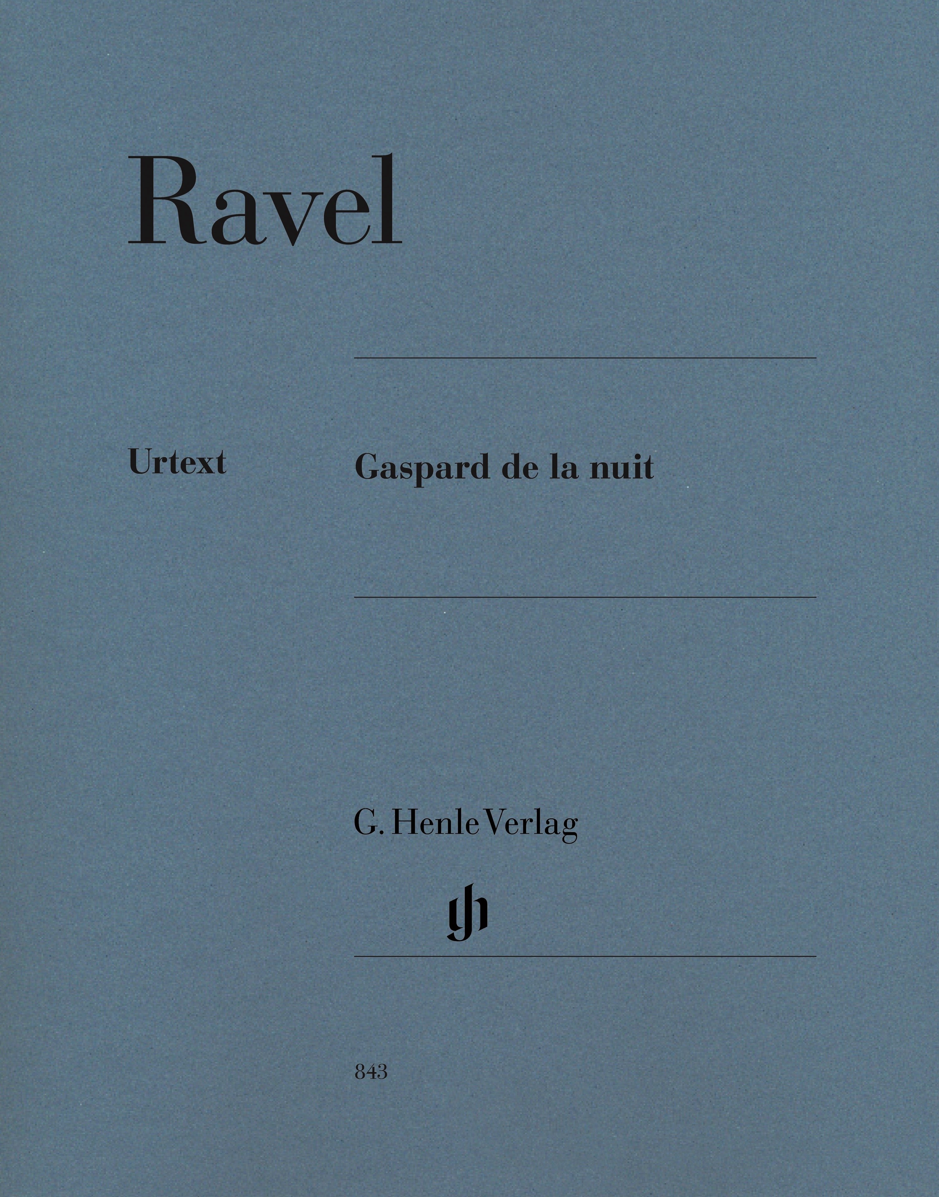 M. Ravel : Gaspard de la nuit   拉威爾 : 夜之加斯巴