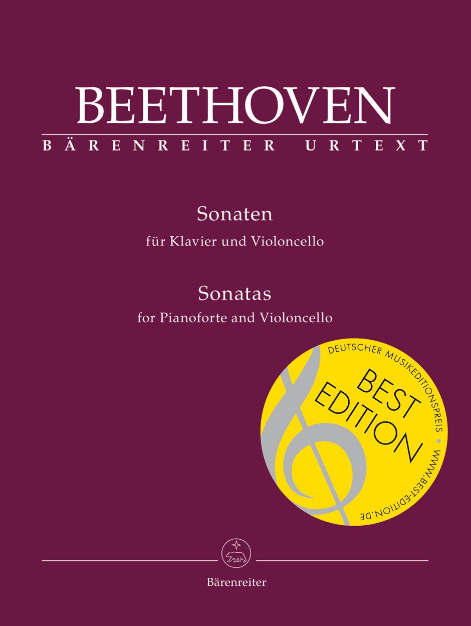 L. v. Beethoven : Complete Sonatas for Pianoforte and Violoncello op. 5, Nos. 1 & 2, op. 69, op. 102, Nos. 1 & 2