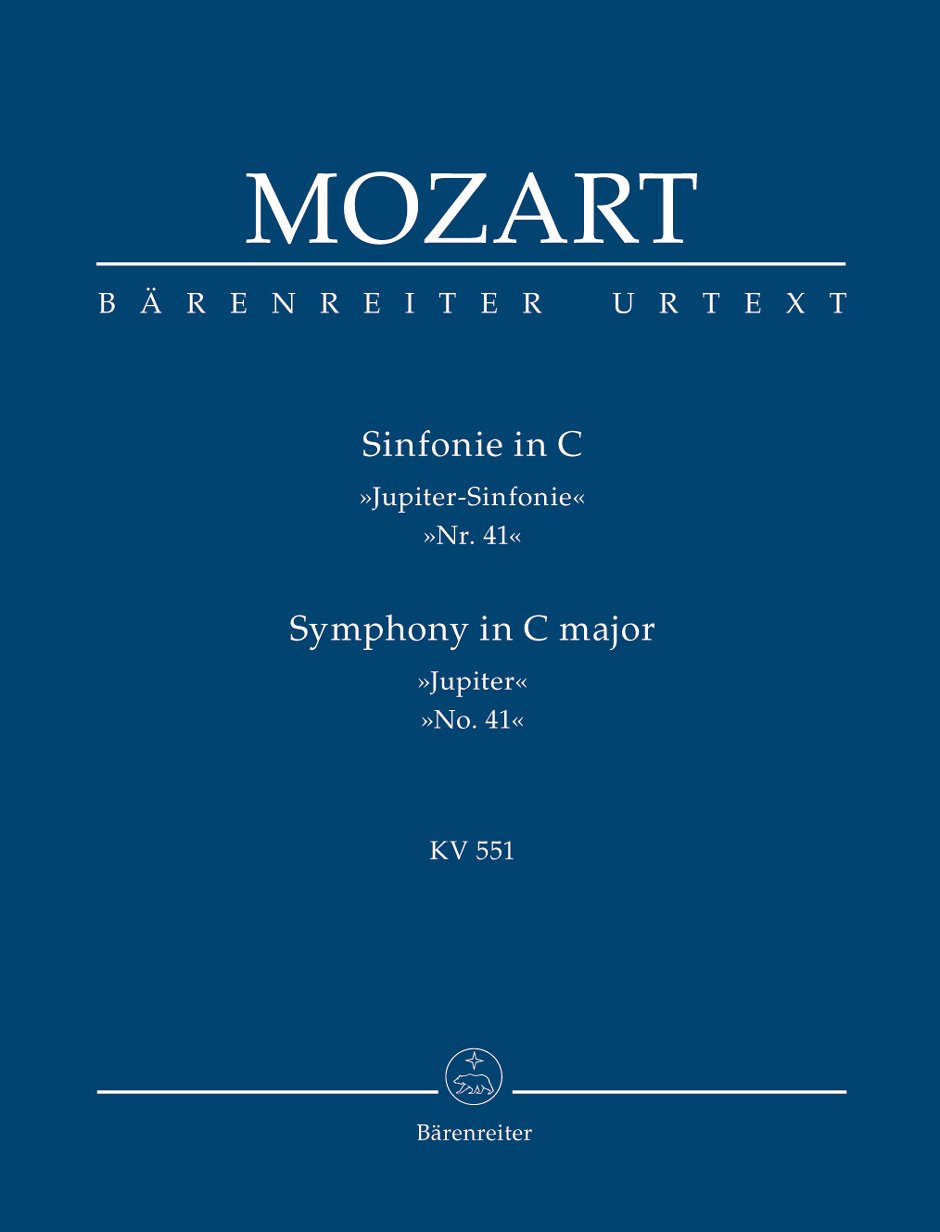 W. A. Mozart : Symphony No. 41 in C maj K. 551 "Jupiter"  莫札特 : C大調 第41號交響曲 作品K. 551 朱比特