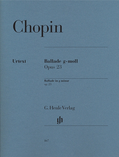 Ballade g minor op. 23