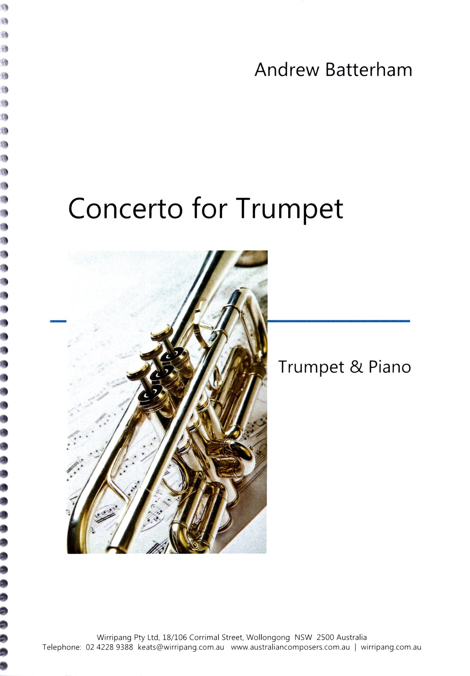 Concerto for Trumpet & Piano