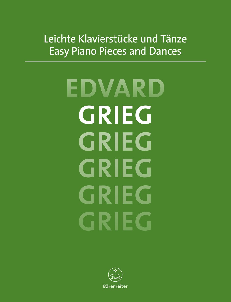 Grieg: Easy Piano Pieces and Dances    葛利格：鋼琴小品與舞曲集