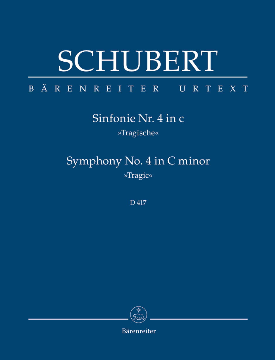 F. Schubert : Symphony No. 4 in C min D 417  舒伯特：C小調 第4號交響曲 悲劇