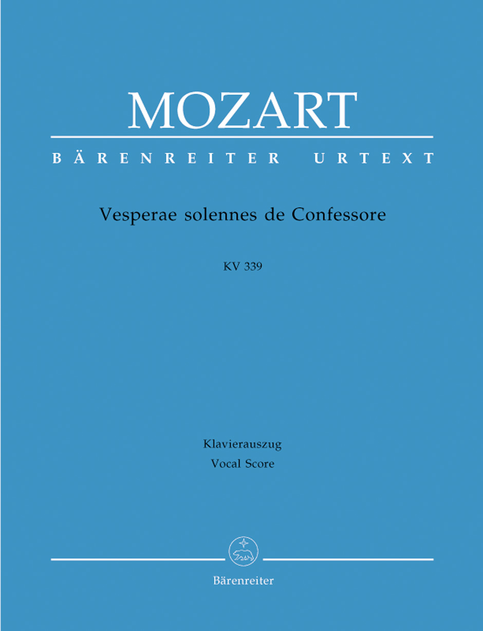 W. A. Mozart : Vesperae solennes de Confessore K. 339