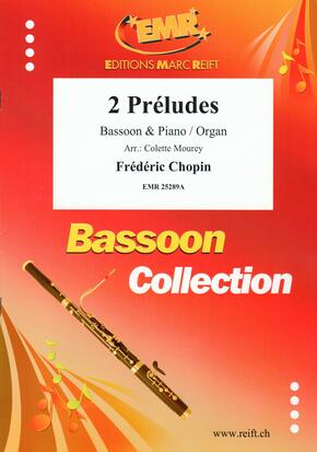 2 Préludes Bassoon & Piano (Organ)