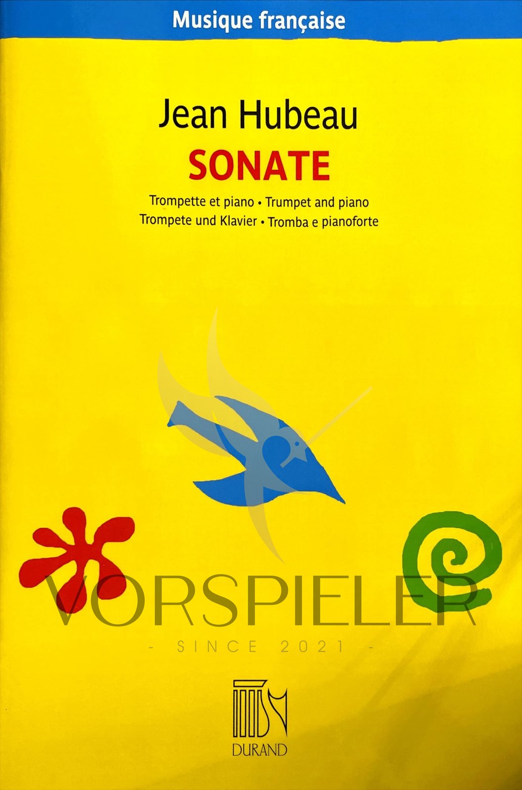 J. Hubeau : Sonata for Trumpet and Piano   約翰‧余伯：為小號與鋼琴的奏鳴曲