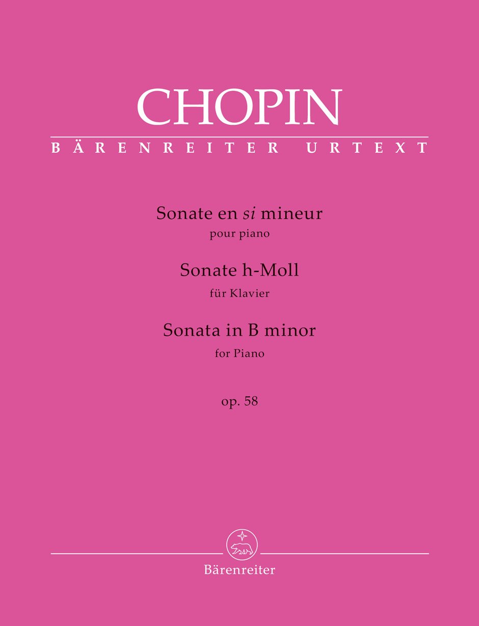 Sonata in B minor for piano op.58