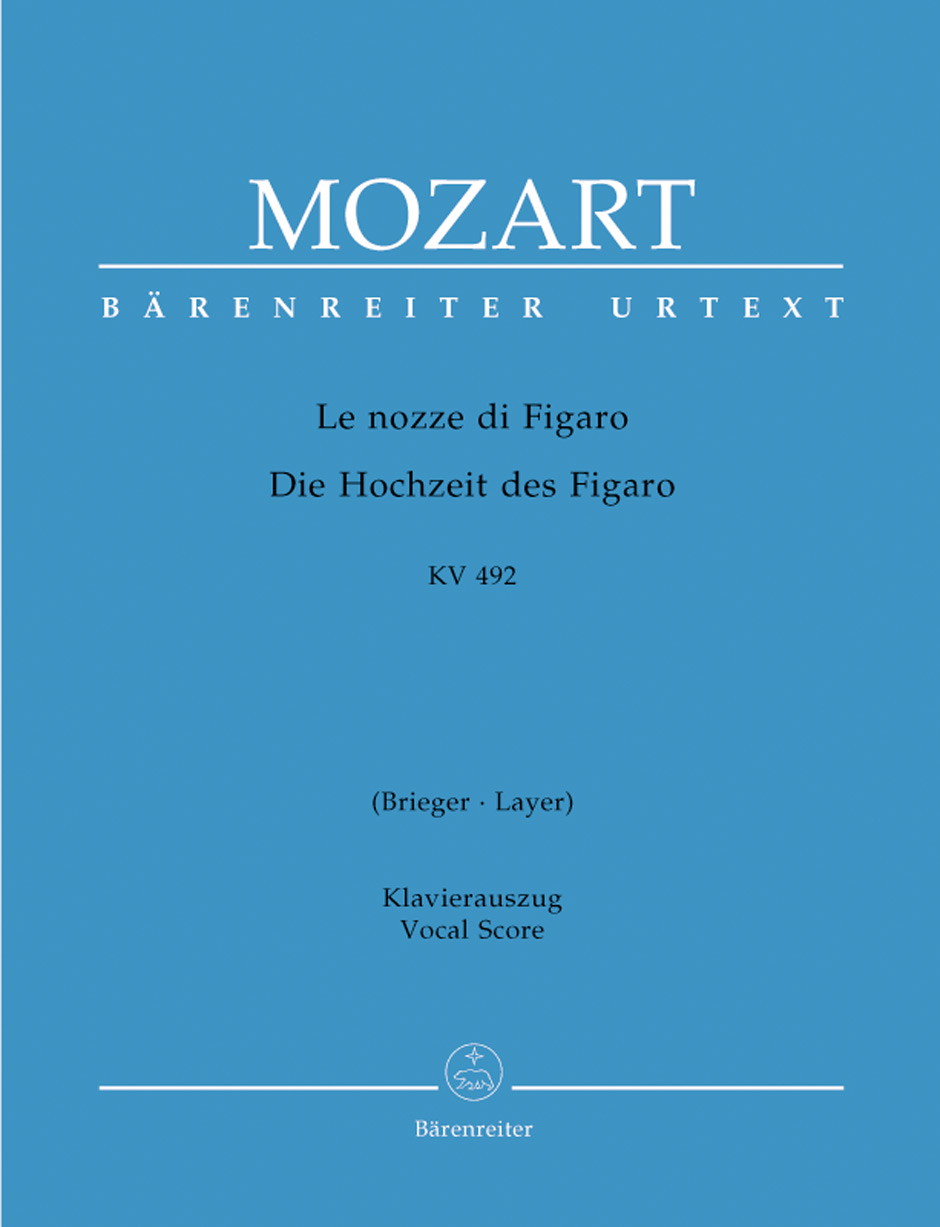 W. A. Mozart : The Marriage of Figaro K. 492 附排練筆記 