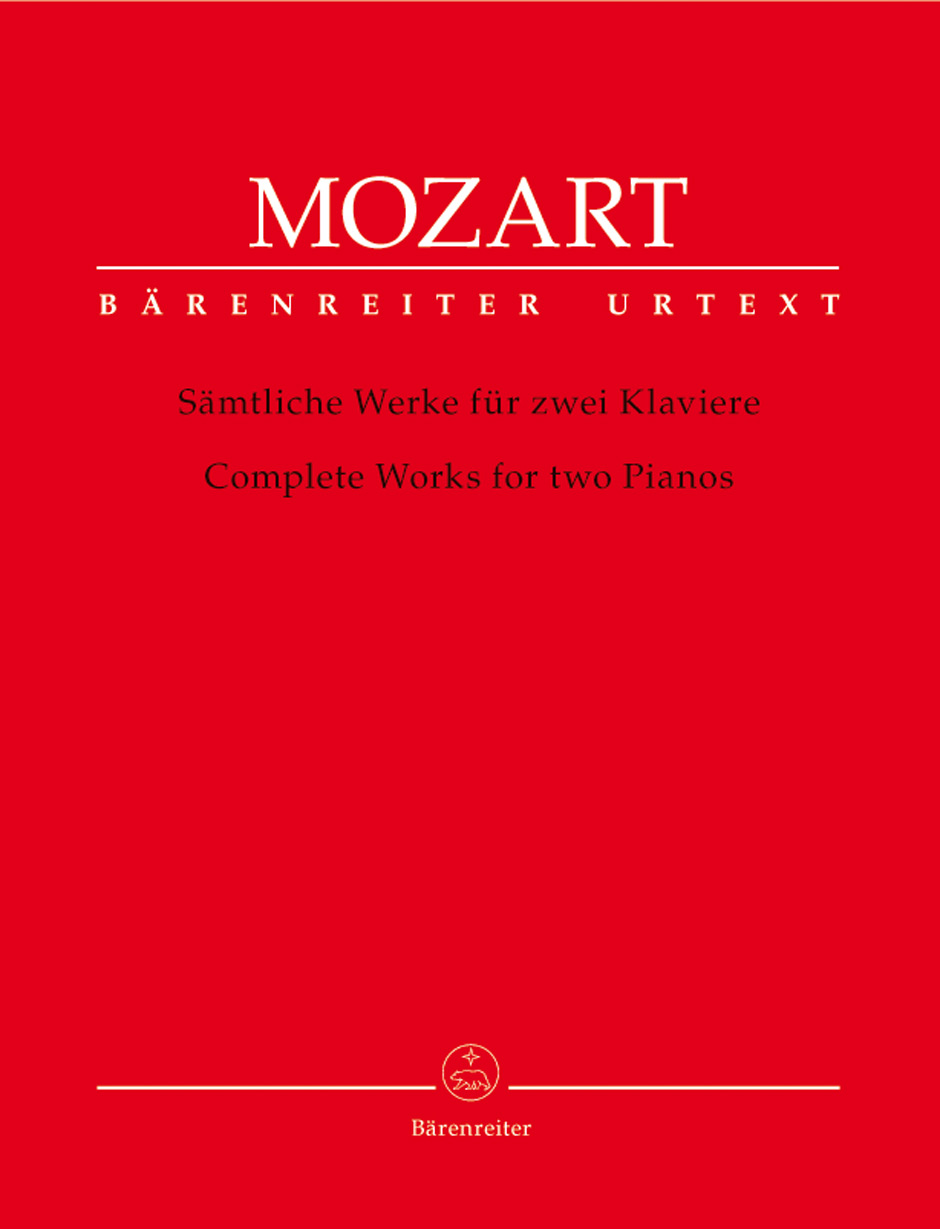 W. A. Mozart : Complete Works for Two Pianos