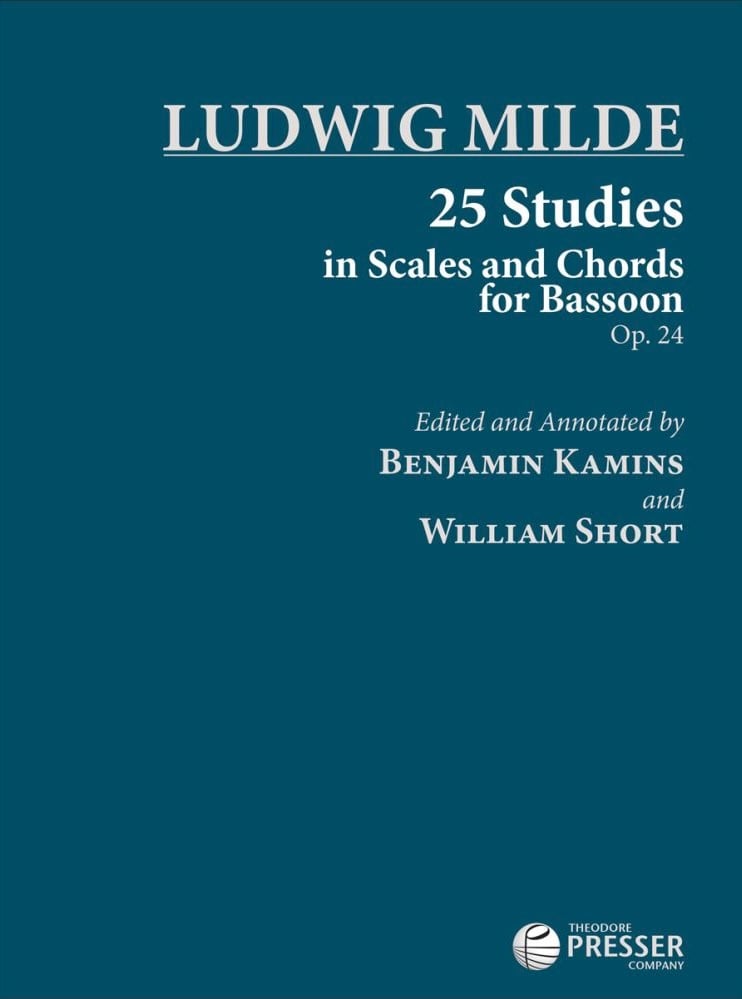 25 Studies in Scales and Chords for bassoon