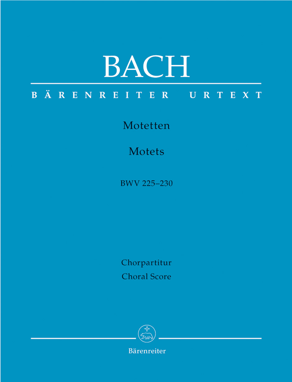 J. S. Bach : Motets BWV 225-230 純合唱部分