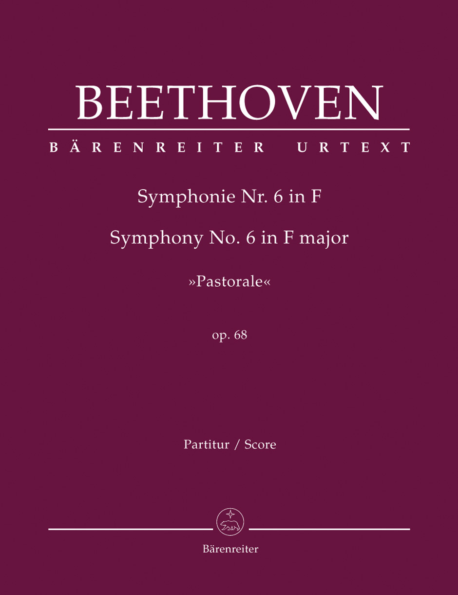 L. v. Beethoven : Symphony No. 6 in F maj op. 68   貝多芬：F大調 第6號交響曲 作品. 68 田園