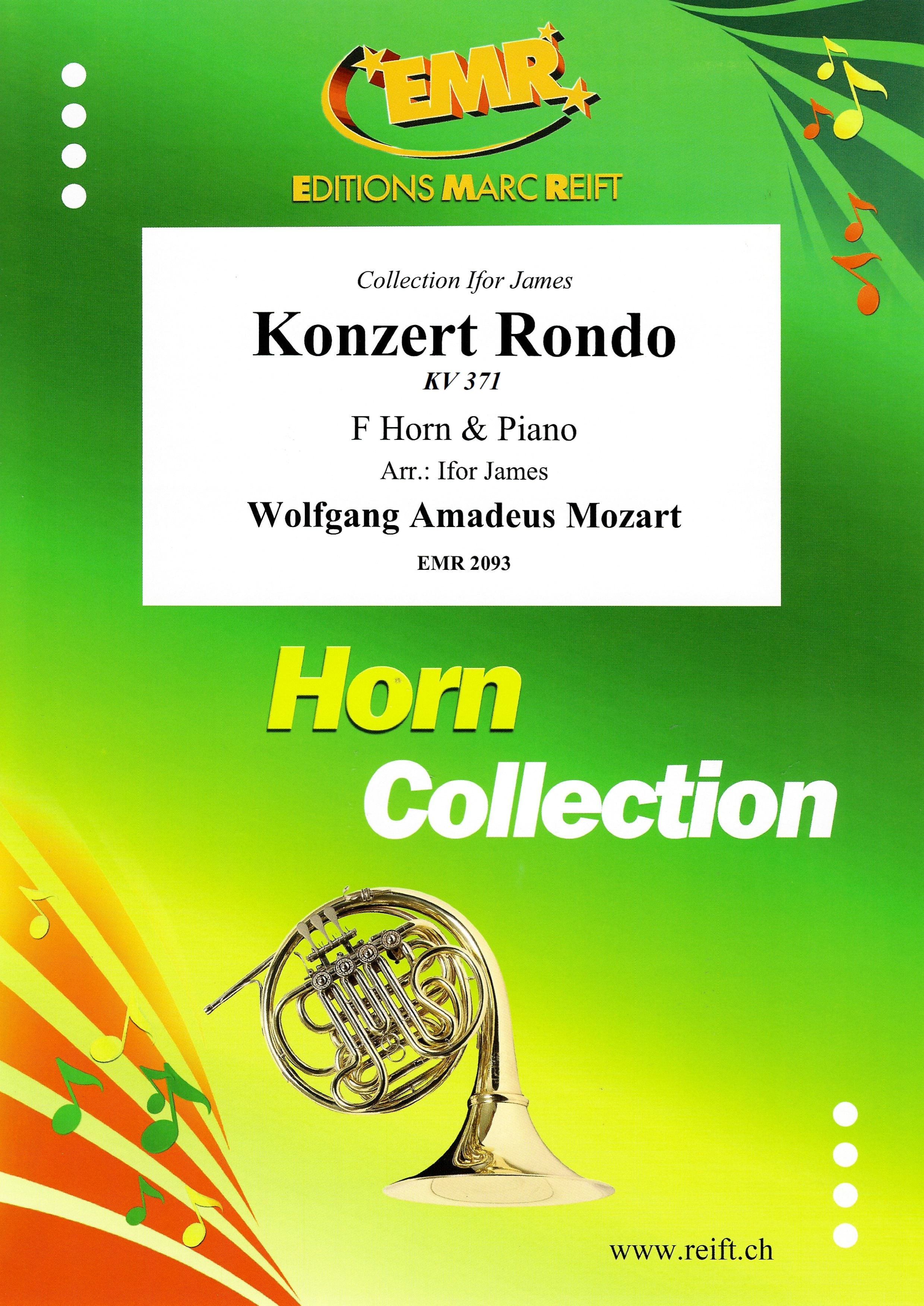 Konzert Rondo KV 371 F Horn & Piano