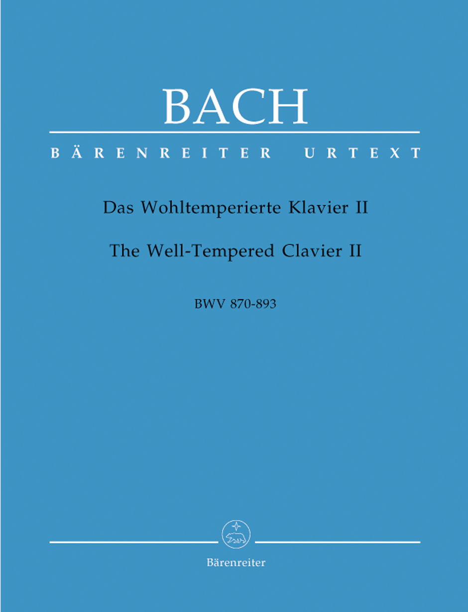 J. S. Bach : Well-Tempered Clavier II BWV 870-893