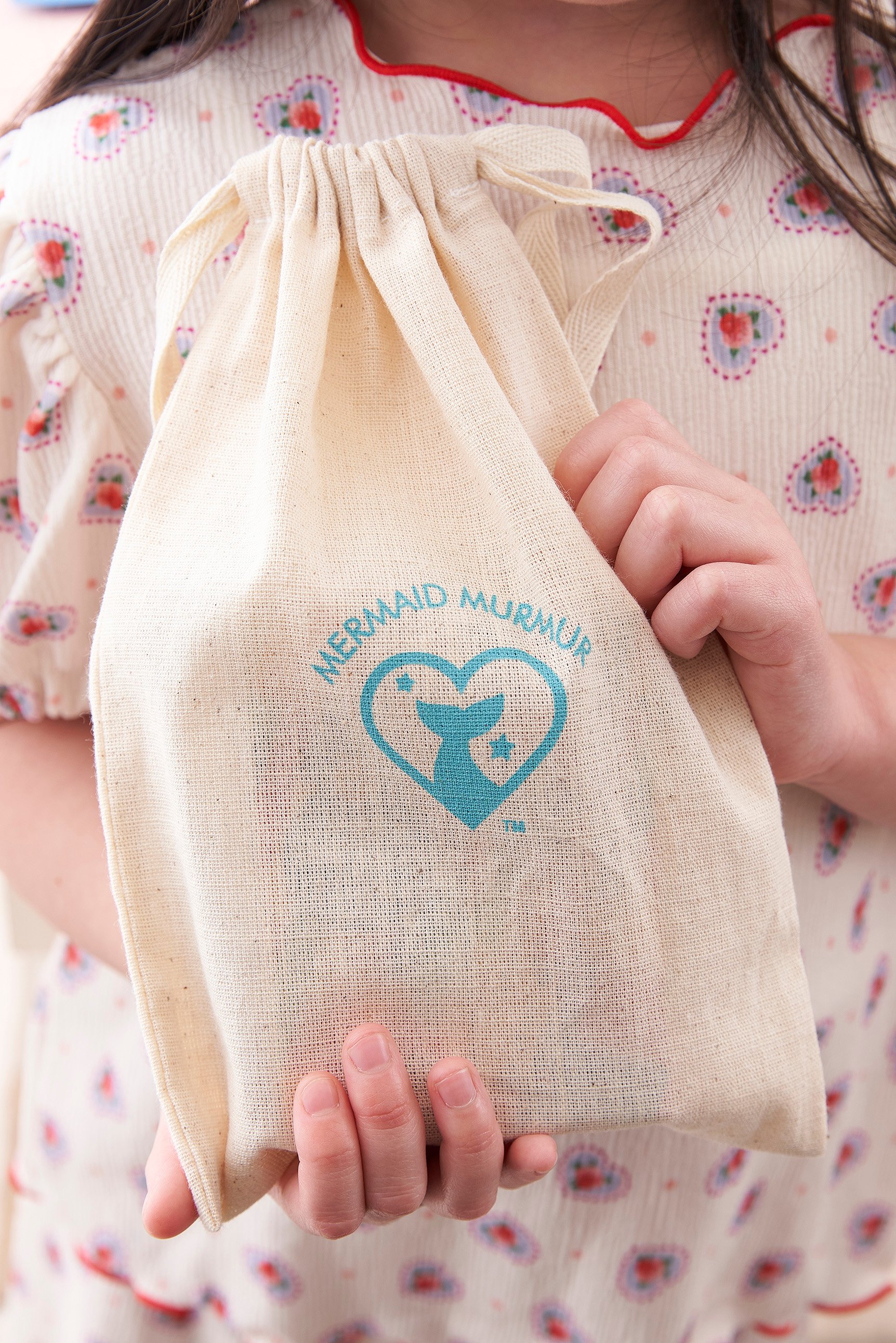 Mermaid Murmur品牌專屬棉麻束口袋