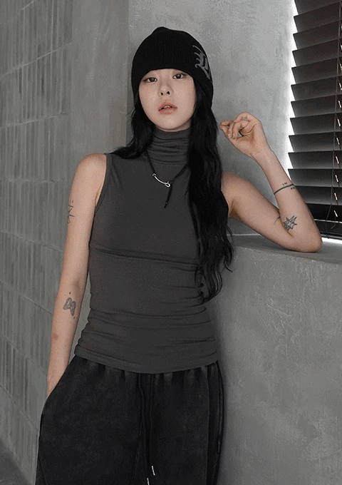 BUDDYVE 背心高領T恤