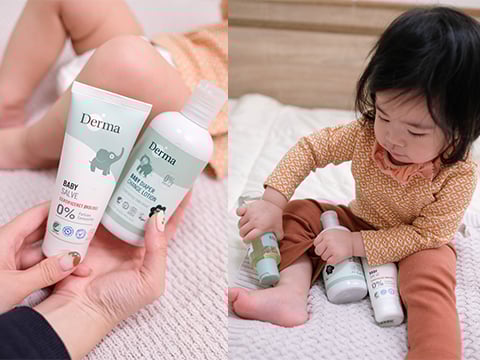 我的金屁屁保養救星【Derma乾洗屁屁防護乳】