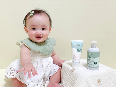 寶寶外出清單必備好物：Derma乾洗屁屁防護乳