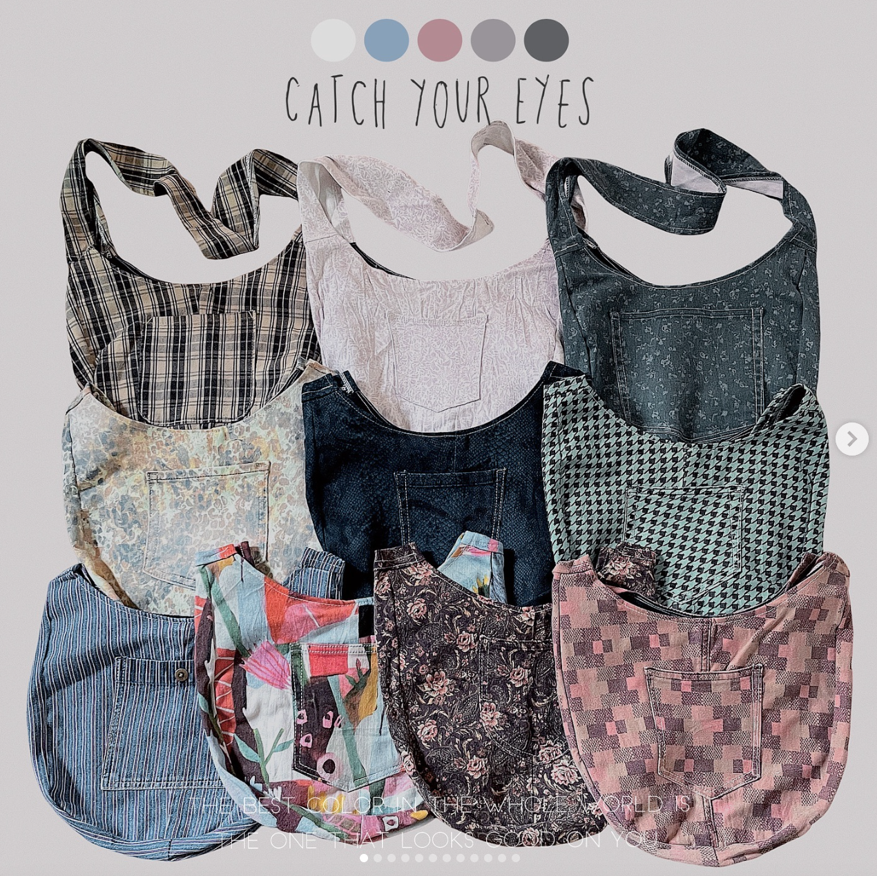 ✿眨眼有電✿ {M0081} 多款_圖騰馬鞍包