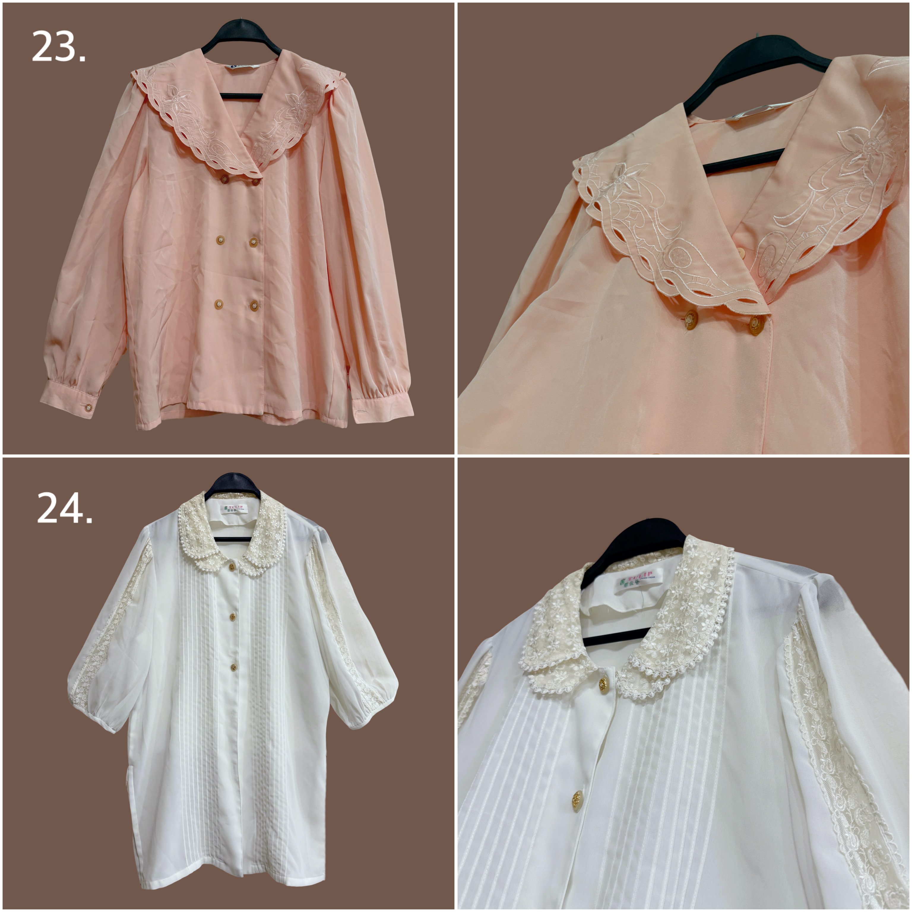 ✿眨眼有電✿ {M0191} 多款-細緻襯衫