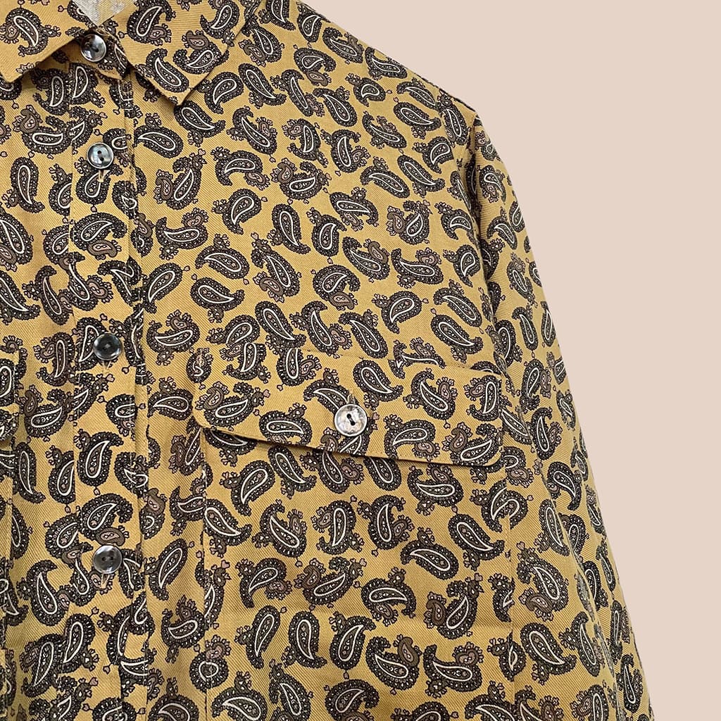 ✿眨眼有電✿ {U0082} 復古變形蟲襯衫/罩衫