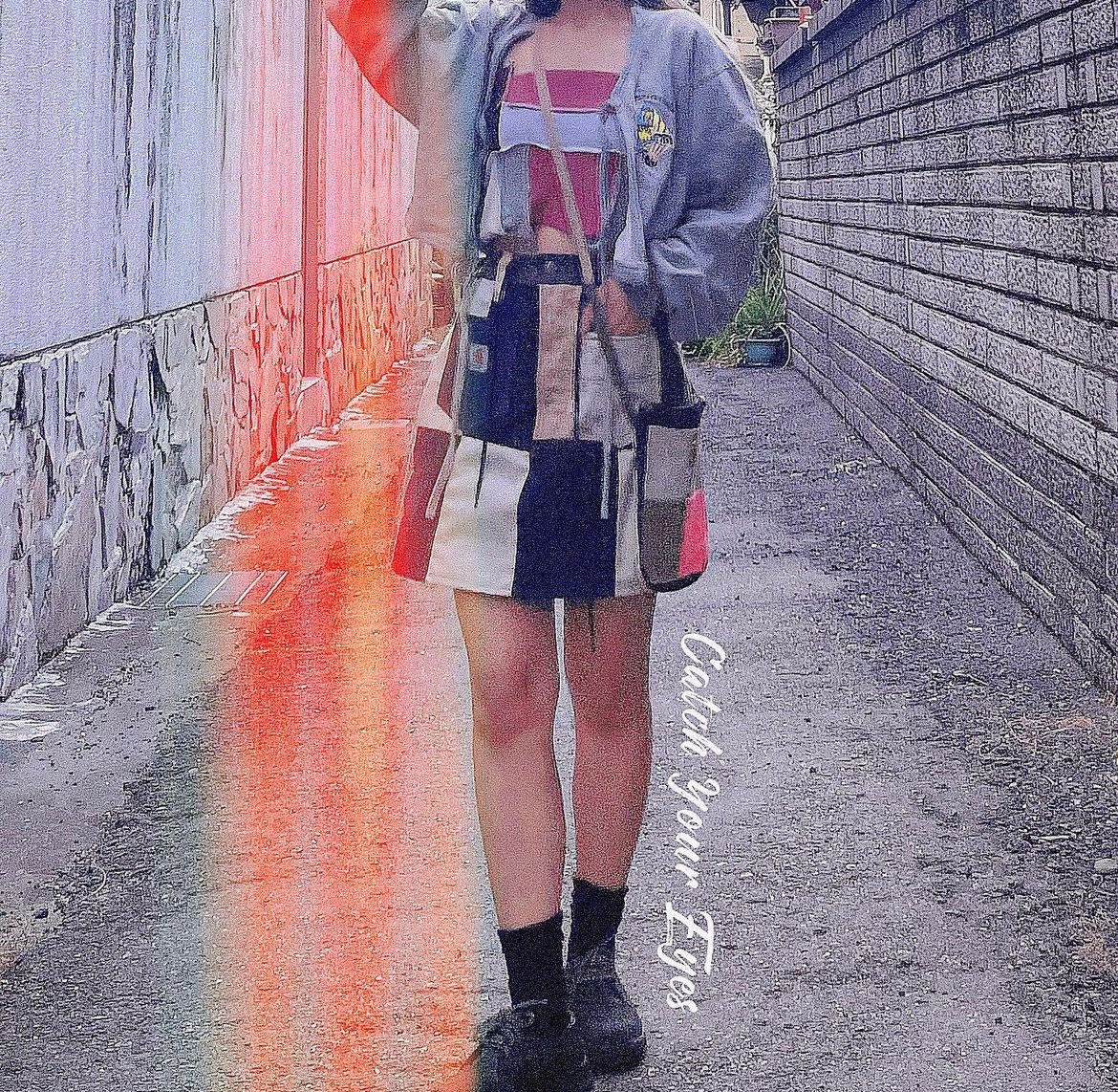 ✿眨眼有電✿ {M0012} 多款-remake carhartt拼色抽繩短裙